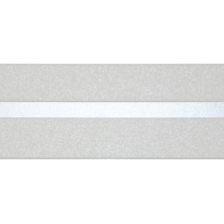 Galon, vinyle expansé adhésive Liseret argent, l.4 cm x L.10 m, blanc de marque Centrale Brico, référence: B6424000
