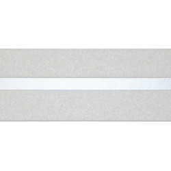 Galon, vinyle expansé adhésive Liseret argent, l.4 cm x L.10 m, blanc - Centrale Brico