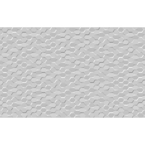 Décor mur medio relief blanc brillant l.9.2 x L.40 cm, Frosty - Centrale Brico