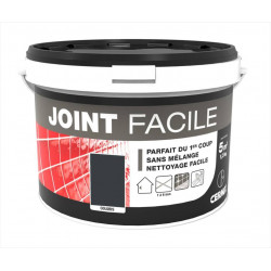 Joint pâte carrelage CERMIX gris foncé 1.5 kg, 5 m² Joint facile gris fonce 5m² de marque Centrale Brico, référence: B6434400