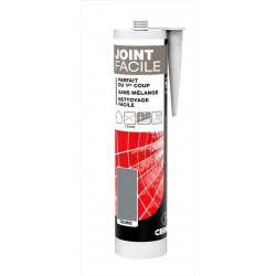 Joint pâte carrelage CERMIX gris moyen 310 ml Joint facile gris moyen 1m² - CERMIX