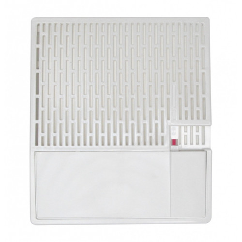 Saturateur et niveau plastique blanc - Centrale Brico