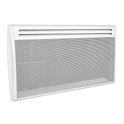 Radiateur électrique à inertie fluide 1500w deltacalor telica cintré  horizontal CENTRALE BRICO Pas Cher 