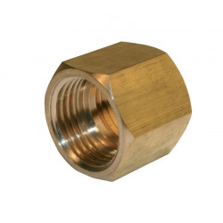 Manchon à visser laiton F 26 x 34 pour tube en cuivre de marque Centrale Brico, référence: B6454400