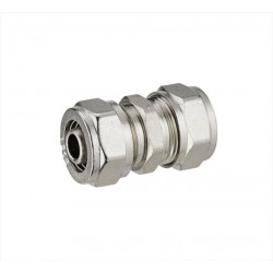 Manchon laiton D.20 pour tube en multicouche à compression de marque QUICK PLOMBERIE, référence: B6454700