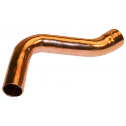 Clarinette à souder cuivre D.14 pour tube en cuivre de marque Centrale Brico, référence: B6456300