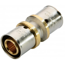Manchon à sertir laiton D.16 pour tube en multicouche de marque Centrale Brico, référence: B6461000