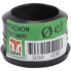 Manchon en pvc à emboîtage, mâle / femelle, D.40 - GIRPI