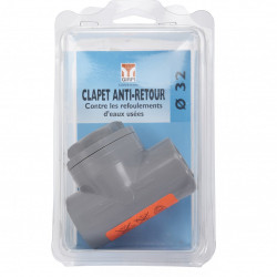 Clapet Antiretour En Pvc À Coller, Femelle / Femelle, D.40