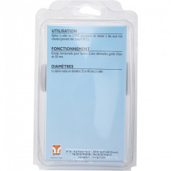 Siphon de parcours en pvc à coller, mâle / femelle, D.32 de marque Centrale Brico, référence: B6475800