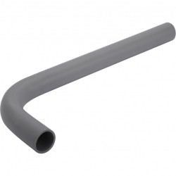 Tube coudé pour sortie de lavabo en pvc à coller, femelle / femelle, D.40 de marque Centrale Brico, référence: B6478200