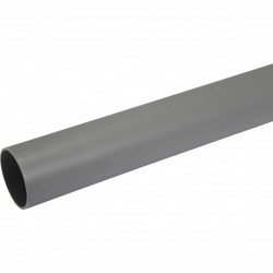 Tube d'évacuation PVC, Diam.50 mm, L.1 m de marque Centrale Brico, référence: B6480000