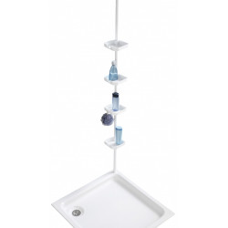 Etagère de bain / douche à suspendre, blanc, Funky - OSRAM