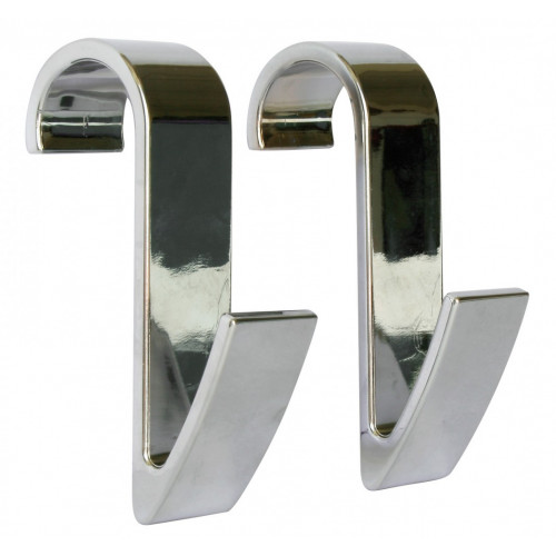 Lot de 2 patères chrome - SOMATHERM FOR YOU