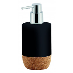 Distributeur de savon céramique Odemira, noir de marque Centrale Brico, référence: B6487300