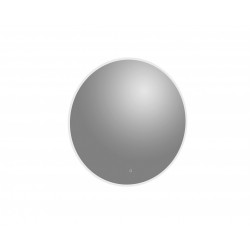 Miroir lumineux avec éclairage intégré, l.60 x H.60 cm Renzo - Centrale Brico