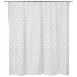Rideau de douche en peva transparent l.180 x H.200 cm, Georgia de marque Centrale Brico, référence: B6491800