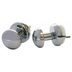 Patère B21813b chrome de marque Centrale Brico, référence: B6493700