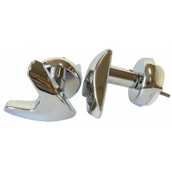 Patère B21817b chrome de marque Centrale Brico, référence: B6493900