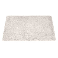 Tapis de bain l.50 x L.80 cm fossil 6, Icone de marque Centrale Brico, référence: B6496500