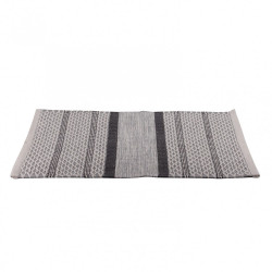 Tapis de bain l.50 x L.80 cm granit 3, Fatou de marque Centrale Brico, référence: B6496600