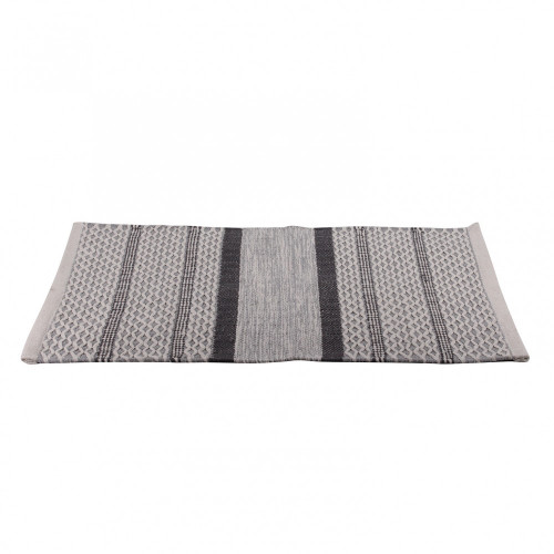 Tapis de bain l.50 x L.80 cm granit 3, Fatou - Centrale Brico