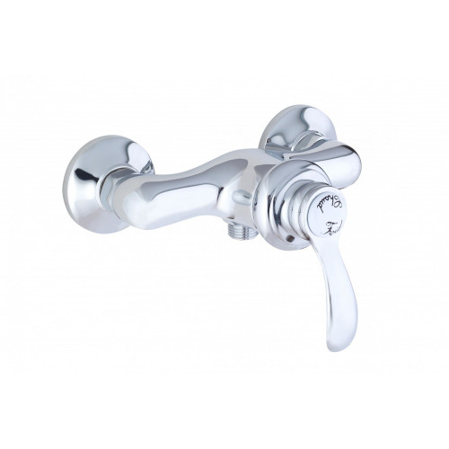 Mitigeur mécanique douche chromé chromé, ESSEBAGNO Cambridge - ESSEBAGNO