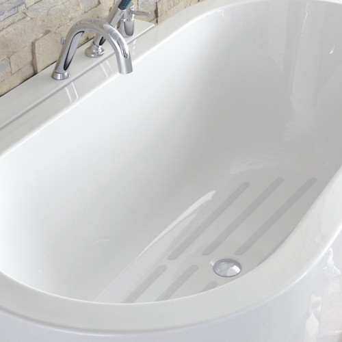 Pastilles antidérapantes blanc pour baignoire / douche, Grip - Centrale Brico
