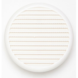 Grille d'aération abs naturel Diam.13.5 cm de marque Centrale Brico, référence: B6502200