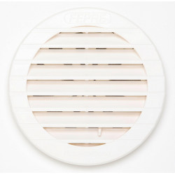 Grille d'aération abs naturel Diam.15 cm de marque Centrale Brico, référence: B6502400