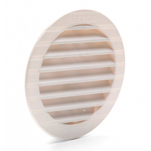 Grille d'aération abs naturel Diam.15 cm - Centrale Brico