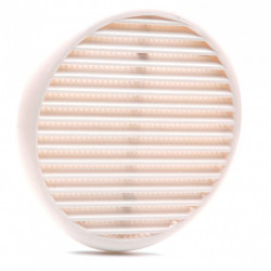 Grille d'aération abs naturel Diam.17.5 cm - Centrale Brico