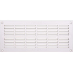 Grille d'aération abs naturel, L.11 x l.25.5 cm de marque Centrale Brico, référence: B6503100