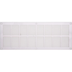 Grille d'aération abs naturel, L.13.1 x l.33.7 cm de marque Centrale Brico, référence: B6503500