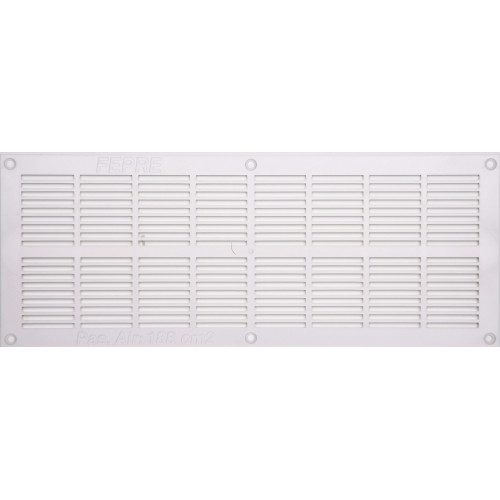 Grille d'aération abs naturel, L.13.1 x l.33.7 cm - Centrale Brico