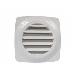 Grille d'aération abs naturel, L.13.8 x l.13.8 cm de marque Centrale Brico, référence: B6503800