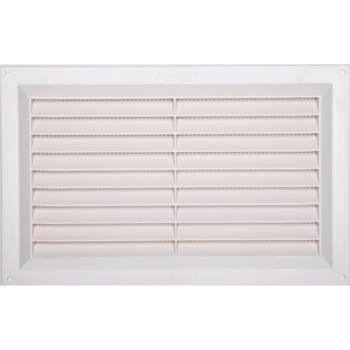 Grille d'aération abs naturel, L.16.5 x l.26 cm - Centrale Brico