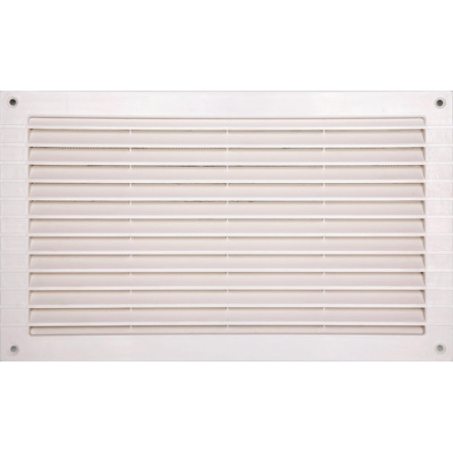 Grille d'aération abs naturel, L.23 x l.38 cm - Centrale Brico