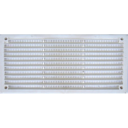 Grille d'aération abs naturel, L.8.6 x l.16.5 cm de marque Centrale Brico, référence: B6505700