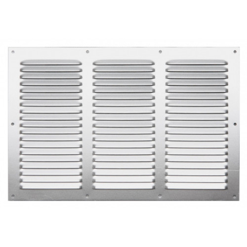 Grille d'aération aluminium anodisé, L.20 x l.30 cm - Centrale Brico