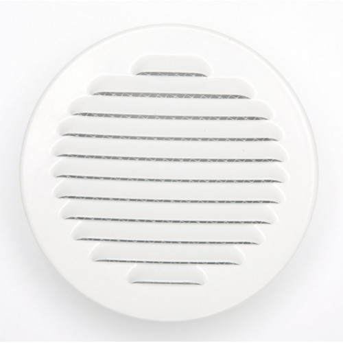 Grille d'aération aluminium laqué Diam.12.5 cm - Centrale Brico