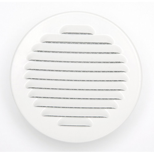 Grille d'aération aluminium laqué Diam.15 cm - Centrale Brico