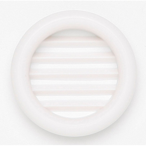 Lot de 4 grilles d'aération abs naturel Diam.4 cm - Centrale Brico