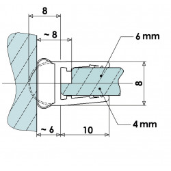 Joint d'étanchéité tubulaire, 100 cm - Centrale Brico