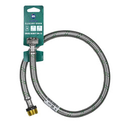 Flexible de raccordement 80 cm mâle / femelle 20 x 27 polyéthylène 10 ans de marque Centrale Brico, référence: B6517900