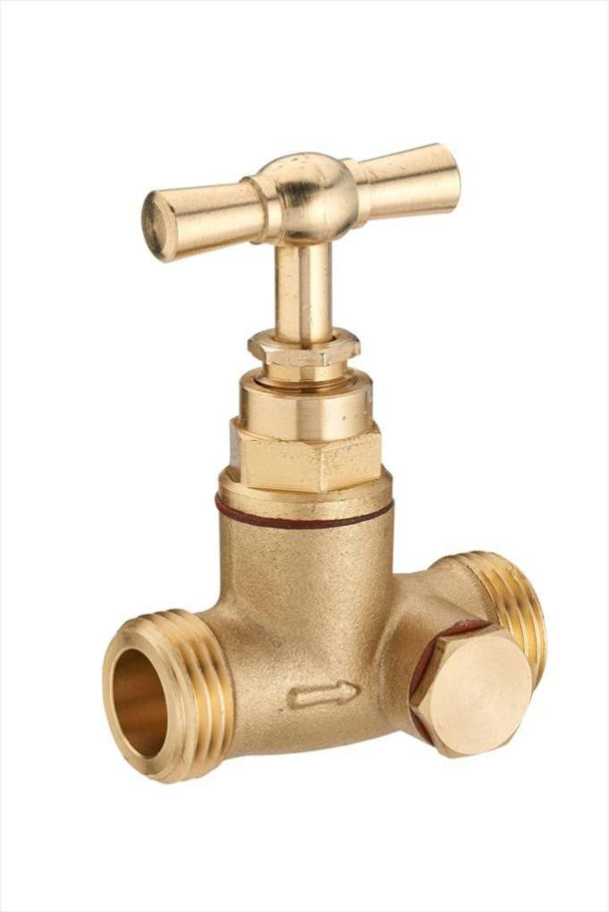 QUICK PLOMBERIE Robinet d'arrêt purgeur 2 bouchons mâlemâle 15 x 21mm - vue 2