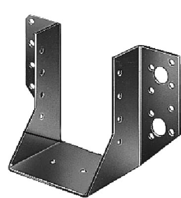 Support en U 64 x 68 x 2 mm K0 Alberts - vue 2