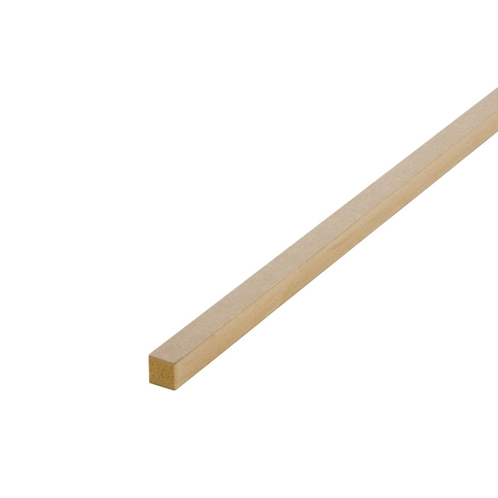 Tasseau médium (MDF) raboté, 22 x 22 mm ,L.2.44 m
