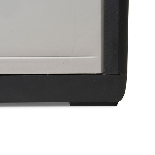 Armoire basse résine 1 tablette, l.65 x H.87 x P.38 cm - Centrale Brico