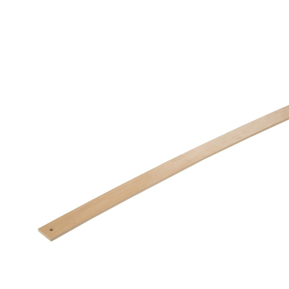 Latte à sommier hêtre sans noeud raboté, 8 x 53 mm, L.0.7 m